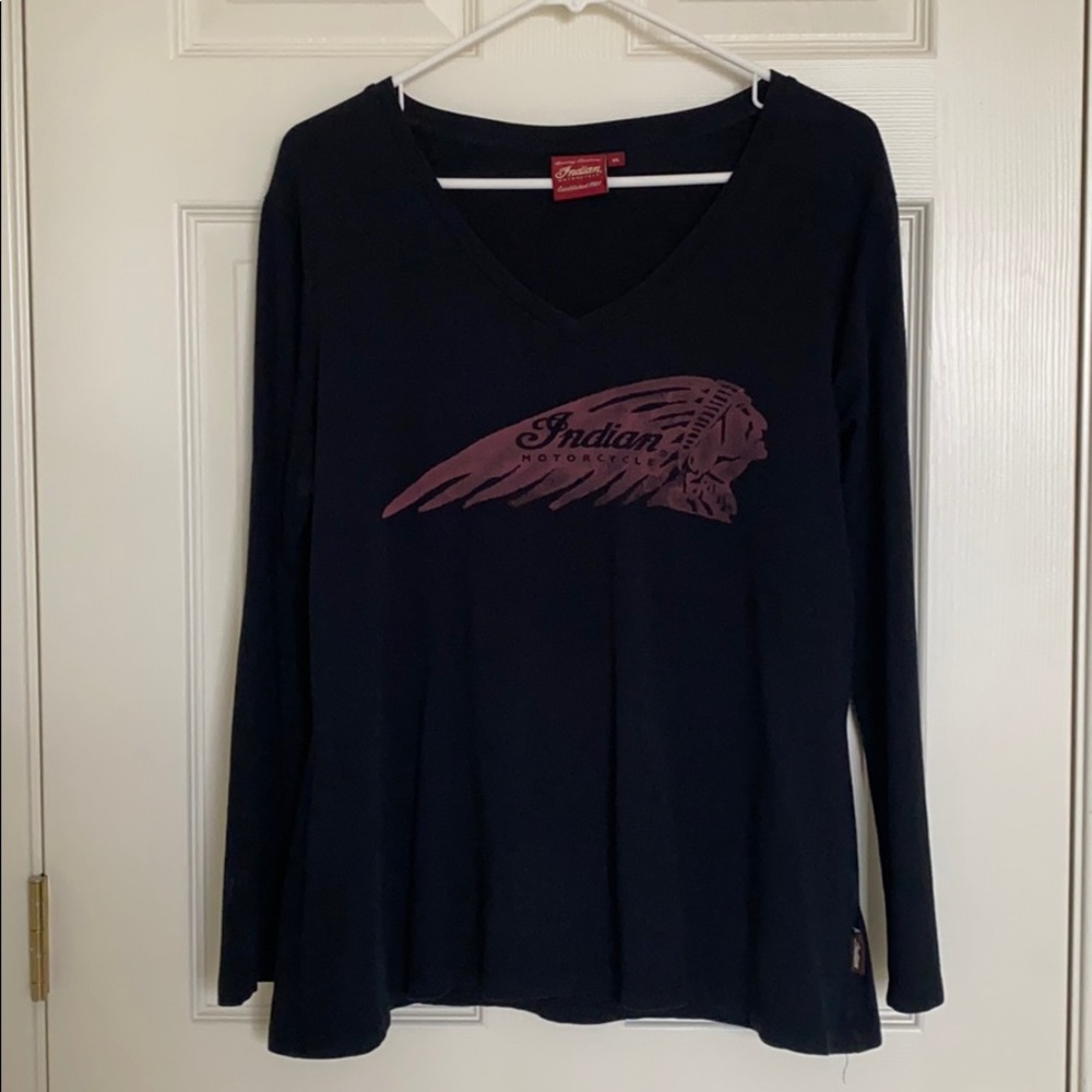 Long sleeve Indian motorcycle shirt